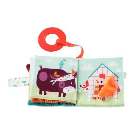 Achetez Imagier en tissu LILLIPUTIENS Rosalie la vache 83126 LILLIPUTIENS pas cher sur Ma Rentrée S..