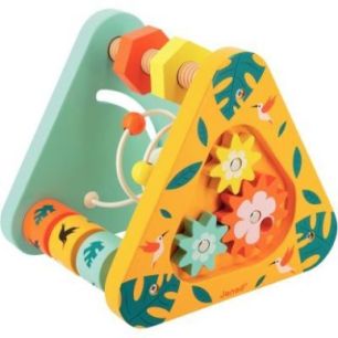 Achetez Triptyque multi-activités en bois J08268 JANOD pas cher sur Ma Rentrée Scolaire