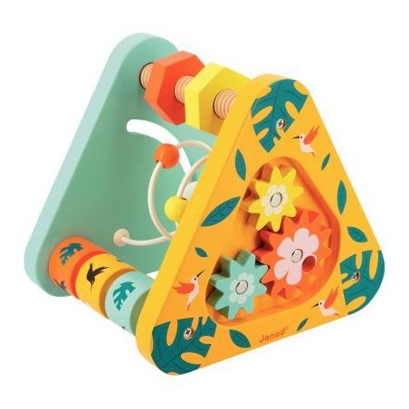 Achetez Triptyque multi-activités en bois J08268 JANOD pas cher sur Ma Rentrée Scolaire