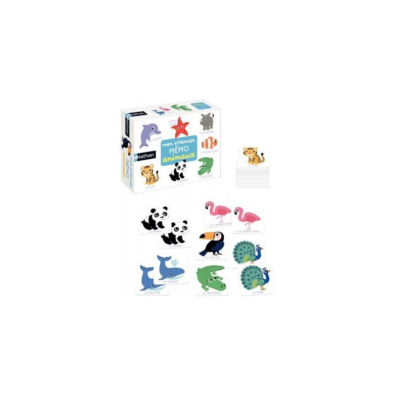 Achetez Mon premier mémo animaux 31154 NATHAN pas cher sur Ma Rentrée Scolaire Achetez Mon premier mémo animaux 31154 NATHAN pas cher sur Ma Rentrée Scolaire