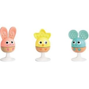 Achetez Lot de 3 hochets animaux à ventouse E0123 HAPE pas cher sur Ma Rentrée Scolaire