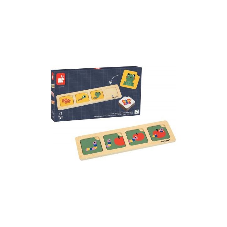 Cartes séquences le jardin J05083 JANOD