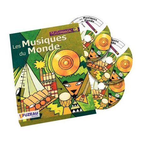Achetez Coffret 3CD Les Musiques du Monde 9692 FUZEAU pas cher sur Ma Rentrée Scolaire