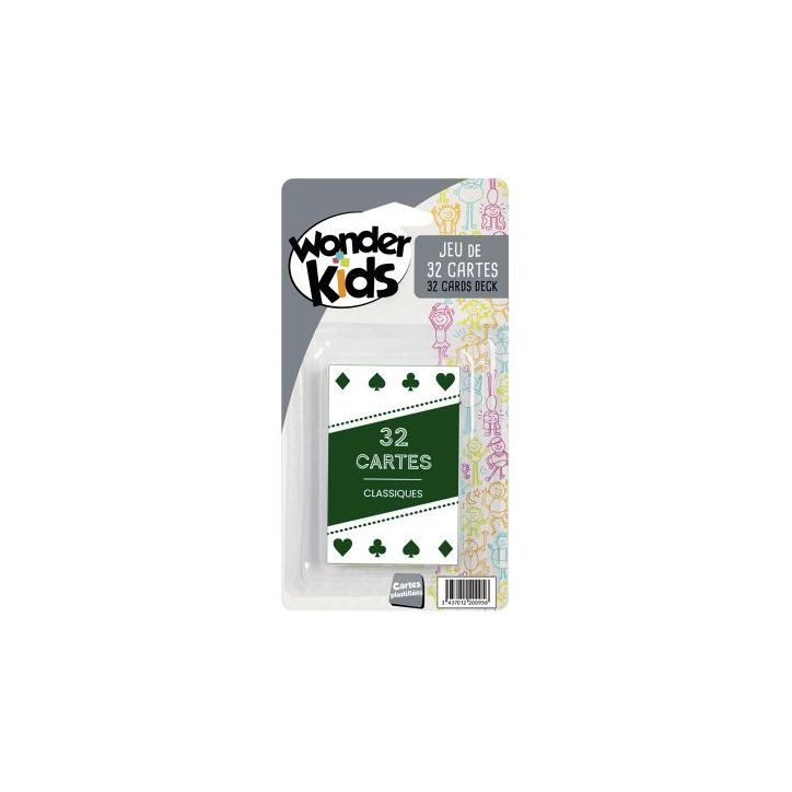 Jeu de 32 cartes sous étui carton A2200098