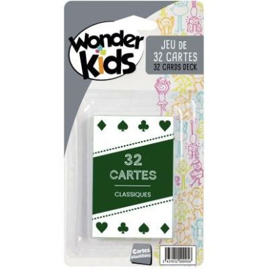 Achetez Jeu de 32 cartes sous étui carton A2200098 pas cher sur Ma Rentrée Scolaire