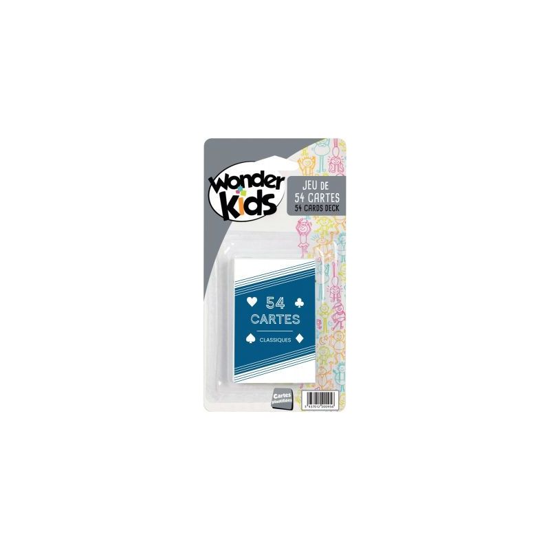 Achetez Jeu de 54 cartes sous étui carton A2200095 pas cher sur Ma Rentrée Scolaire