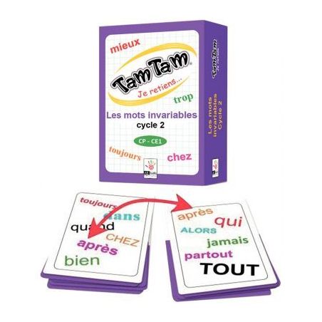 Achetez Tam tam les mots invariables cycle 2 TTINVC2 pas cher sur Ma Rentrée Scolaire