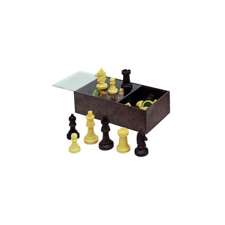 Set de 32 pions d'échecs en plastique 090