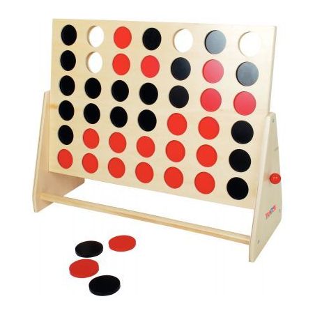 Achetez 4 en ligne géant en bois 74774 pas cher sur Ma Rentrée Scolaire