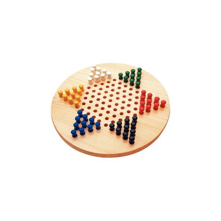 Dame chinoise en bois diamètre 29 cm 631