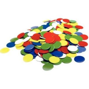 Achetez Sachet de 1000 jetons en plastique opaque diamètre 19mm 134114 pas cher sur Ma Rentrée Sc..
