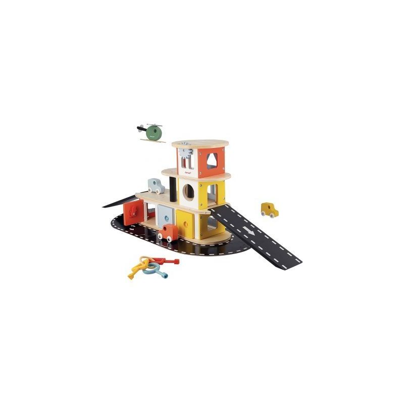 Achetez Garage des bolides en bois J04636 JANOD pas cher sur Ma Rentrée Scolaire Achetez Garage des bolides en bois J04636 JANOD pas cher sur Ma Rentrée Scolaire