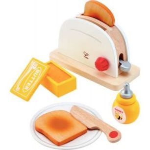 Achetez Toaster en bois blanc et accessoires E3148 HAPE pas cher sur Ma Rentrée Scolaire