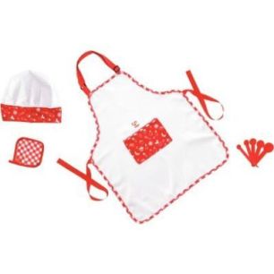 Achetez Tablier de cuisine avec 2 gants et une toque E3162 HAPE pas cher sur Ma Rentrée Scolaire