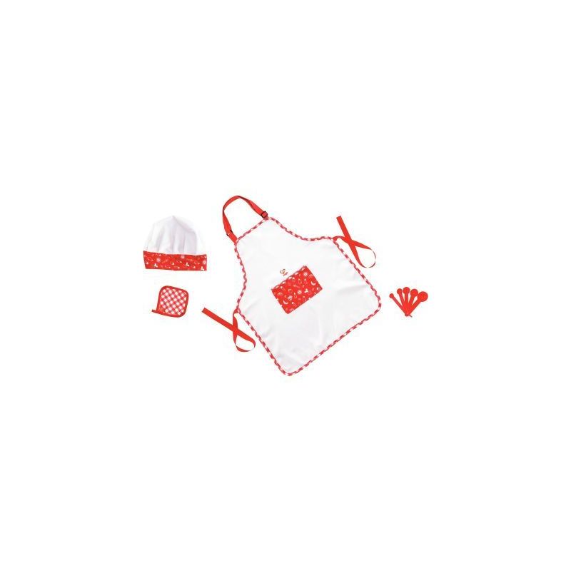 Achetez Tablier de cuisine avec 2 gants et une toque E3162 HAPE pas cher sur Ma Rentrée Scolaire Achetez Tablier de cuisine avec 2 gants et une toque E3162 HAPE pas cher sur Ma Rentrée Scolaire