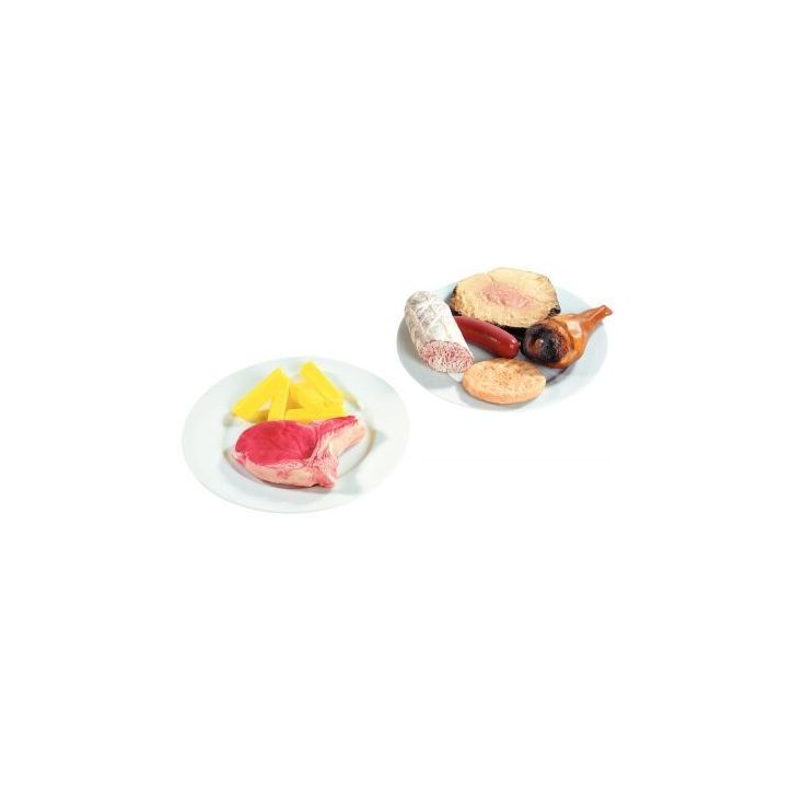 Sachet de 12 pièces, 7 viandes et 5 frites 41077