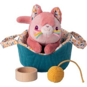 Achetez Jeanne le chaton et son panier LILLIPUTIENS 83546 LILLIPUTIENS pas cher sur Ma Rentrée Scol..