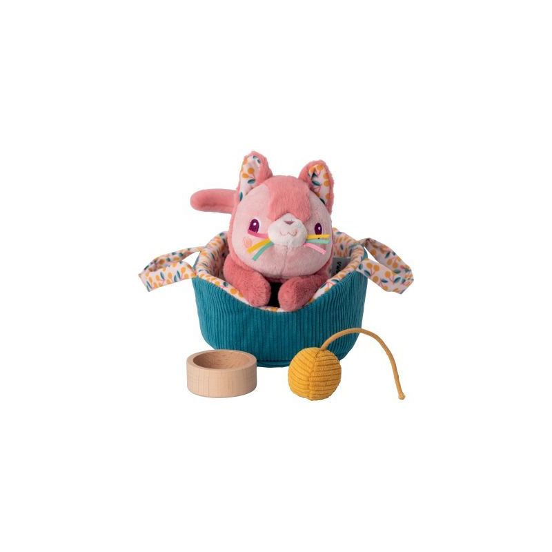 Achetez Jeanne le chaton et son panier LILLIPUTIENS 83546 LILLIPUTIENS pas cher sur Ma Rentrée Scol..