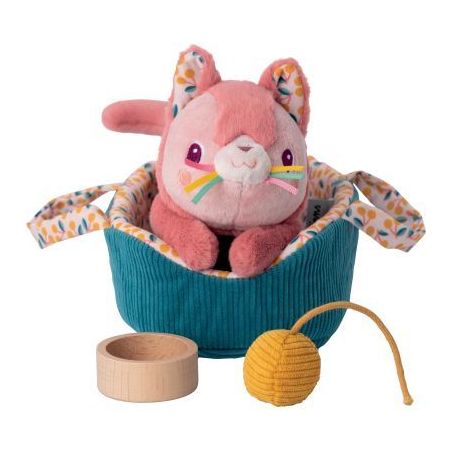 Achetez Jeanne le chaton et son panier LILLIPUTIENS 83546 LILLIPUTIENS pas cher sur Ma Rentrée Scol..