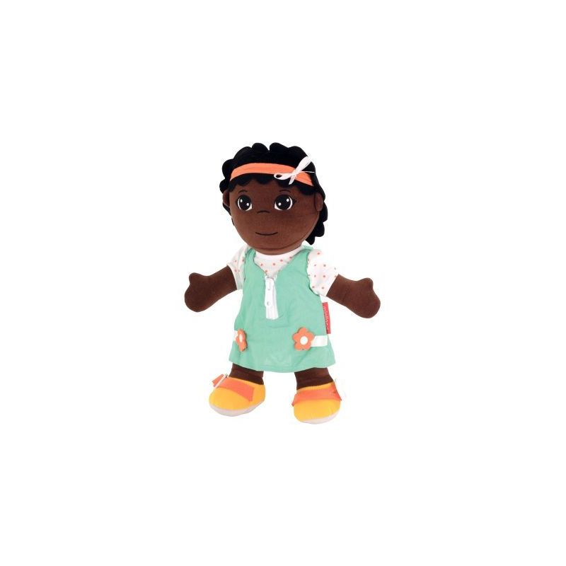 Achetez Poupée ethnique en tissu, fille africaine 96318 MINILAND pas cher sur Ma Rentrée Scolaire