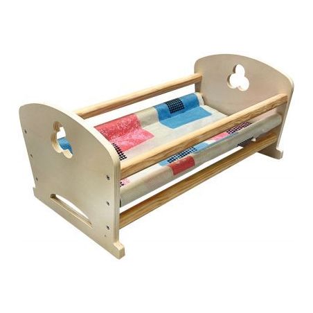 Achetez Lit berceau en bois pour poupées 858003 pas cher sur Ma Rentrée Scolaire