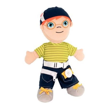 Achetez Poupée ethnique en tissu, garçon européen 96317 MINILAND pas cher sur Ma Rentrée Scolair..