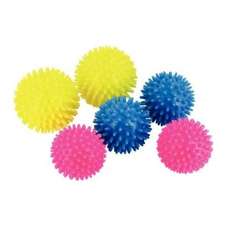 Achetez Lot de 6 balles hérissons  de diamètres 5, 7 et 8 cm 099345 pas cher sur Ma Rentrée Scola..