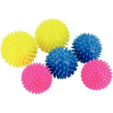 Achetez Lot de 6 balles hérissons  de diamètres 5, 7 et 8 cm 099345 pas cher sur Ma Rentrée Scola..