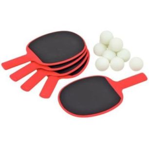 Achetez Set de 5 raquettes + 10 balles de tennis de table 100314 pas cher sur Ma Rentrée Scolaire