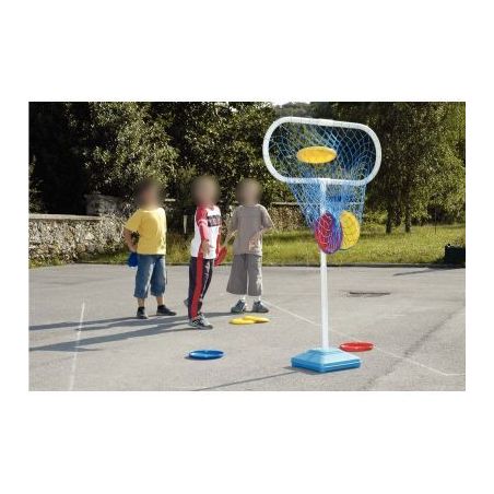 Achetez Panier cible avec 6 disques à lancer 081016 pas cher sur Ma Rentrée Scolaire