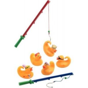 Achetez Boîte de 5 canards + 2 cannes DJ02114 DJECO pas cher sur Ma Rentrée Scolaire