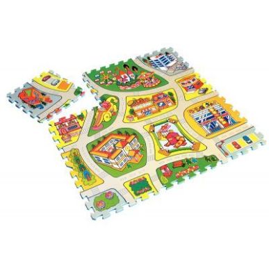 Achetez Tapis puzzle routier de sol MW0011 pas cher sur Ma Rentrée Scolaire