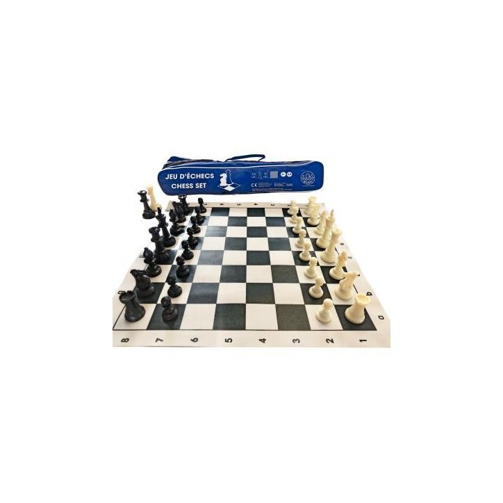Jeu d'échecs au sol 50x50cm ECH21021