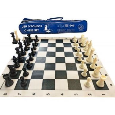 Jeu d'échecs au sol 50x50cm ECH21021