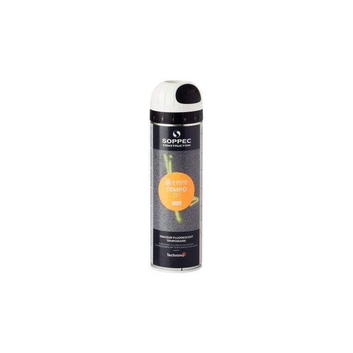 Bombe 500ml marquage temporaire blanc AT007-0-20
