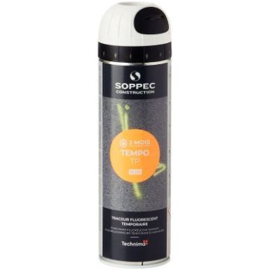 Achetez Bombe 500ml marquage temporaire blanc AT007-0-20 pas cher sur Ma Rentrée Scolaire