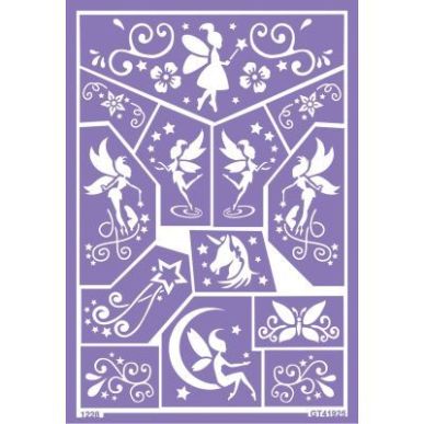 Achetez 4 thèmes : licorne, indien, fée et Halloween Lavables, adhésifs, repositionnables et soup..