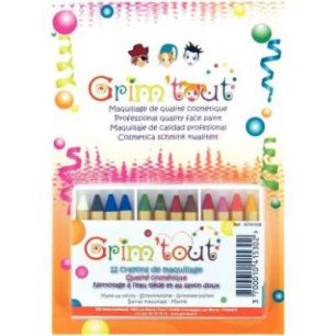 Achetez Boîte de 12 crayons de maquillage GT41530 pas cher sur Ma Rentrée Scolaire