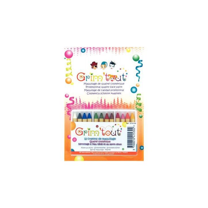 Boîte de 12 crayons de maquillage GT41530