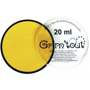 Achetez Galet de 20 ml de maquillage aquarellable GRIM'TOUT jaune soleil GT41198 pas cher sur Ma Ren..