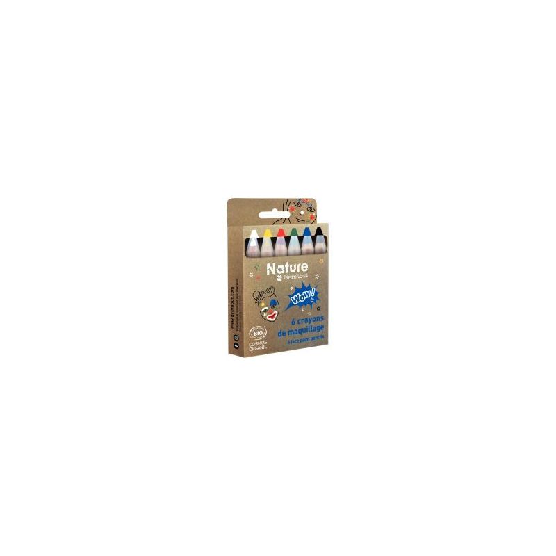 Achetez SET 6 crayons de maquillage Bio assortis GT42170 pas cher sur Ma Rentrée Scolaire