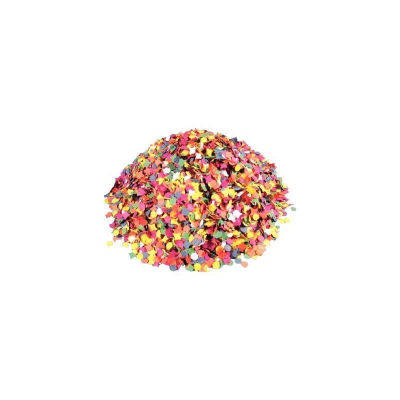 Achetez Sachet de 1Kg de Confettis multicolores 22320 pas cher sur Ma Rentrée Scolaire