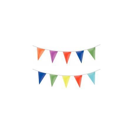 Achetez Lot de 12 guirlandes de 20 fanions en PVC coloris assortis 06009 pas cher sur Ma Rentrée Sc..