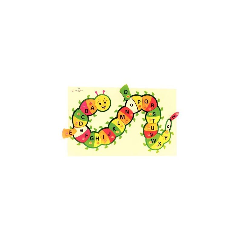 Achetez Puzzle chenille alphabet en bois E72515640 pas cher sur Ma Rentrée Scolaire Achetez Puzzle chenille alphabet en bois E72515640 pas cher sur Ma Rentrée Scolaire