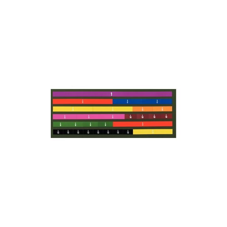 Set de Fractions en Bandes Magnétiques + Boîte de Rangement 87167