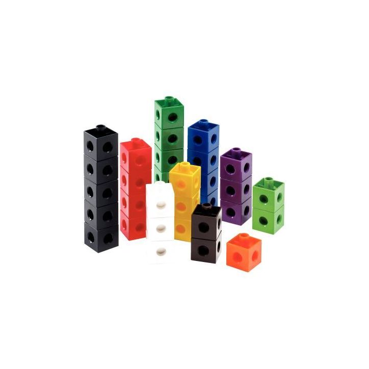 Sachet de 100 cubes à emboiter section 2x2cm 12010