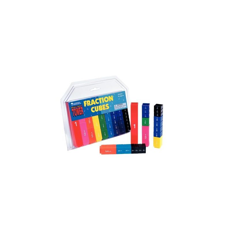 Achetez Set de Cubes de Fractions empilables LER2510 pas cher sur Ma Rentrée Scolaire
