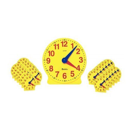 Achetez Set de Coffret 25 Horloges Jaunes LER2102 pas cher sur Ma Rentrée Scolaire