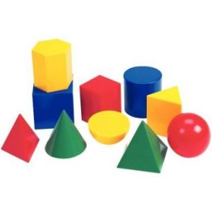 Boite de 10 figures géométriques LER0922 Boite de 10 figures géométriques LER0922