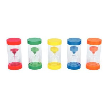 Achetez Set de 5 sabliers avec support 30s 1,3,5 et 10 minutes 92129 pas cher sur Ma Rentrée Scolai..